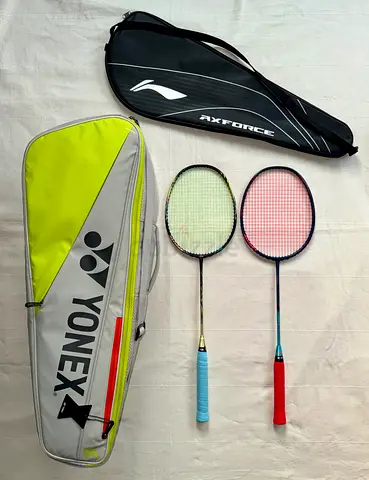 Premium Li-Ning Rackets + Yonex Kitbag (Excellent Condition)