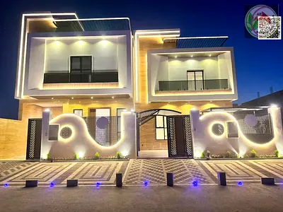 للبيع فيلا من المالك مباشر-مواصفات عالمية وسعرخيالى -تصمييم فلل دبى جاهزه للسكن طابقين -شامل رسوم التسجيل والتمليك -جاهزة للتسليم تملك حر مدي الحياه