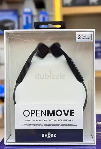 SHOKZ OpenMove Wireless Headphones, Bluetooth Bone Conduction Sports Headset with Mic