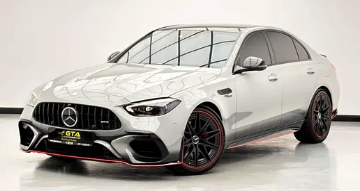 2024 Mercedes-Benz C63s AMG E-Performance F1 Edition, Mercedes Warranty + Service Contract, FSH, GCC