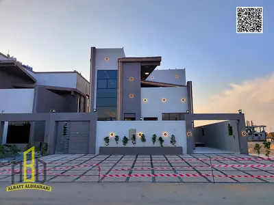 🏡 فيلا للإيجار في الياسمين بجانب المسجد وقريبة من شارع الشيخ خليفة مع روف وتراس مميز ✨