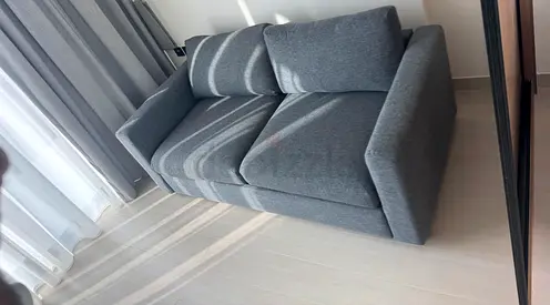 IKEA grey color vimle two seater sofabed