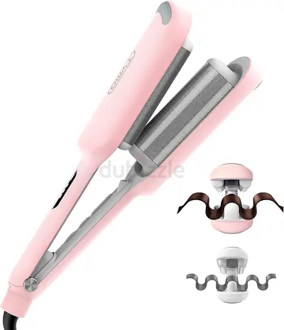 TYMO ROVY Hair Waver Crimper - Hair Curler, Deep Waver Curling Iron, Ionic Curling Wand with Ceramic