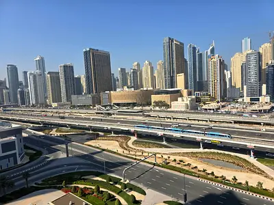 مفروشة بغرفة نوم واحدة | برج سابا 3 | إطلالة على المارينا ووسط المدينة