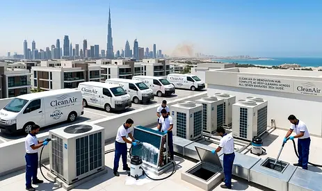 Best AC Cleaning Services UAE - Clean Air