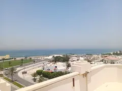 Two rooms and a hall for annual rent in Al Qulayaa, Sharjah. Large space with balcony, gym, swimming