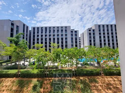 Brand new studio available for rent in tiraz building just in 40k