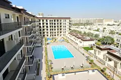 Pool and Community View | Spacious Layout