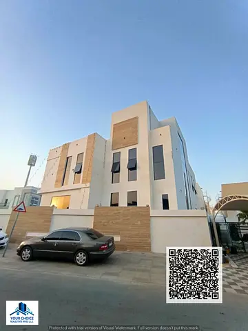 Luxury Villa for Sale – Ajman | Al Zahya 🔥 Prime corner location on two streets with a wide façade and a grand entrance.