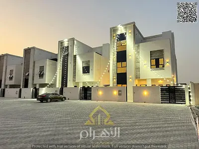 فقط بقيمة ايجارك | تملك فيلا فاخرة بالحليو 2 عجمان | 6 غرف ماستر وروف |جاهزة للسكن بالكهرباء والمياه