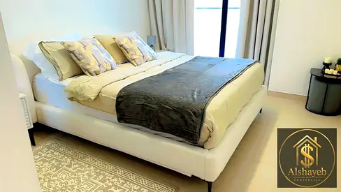 غرفة نوم واحدة مفروشة | إطلالات على المارينا ووسط المدينة | Binghatti Crest JVC