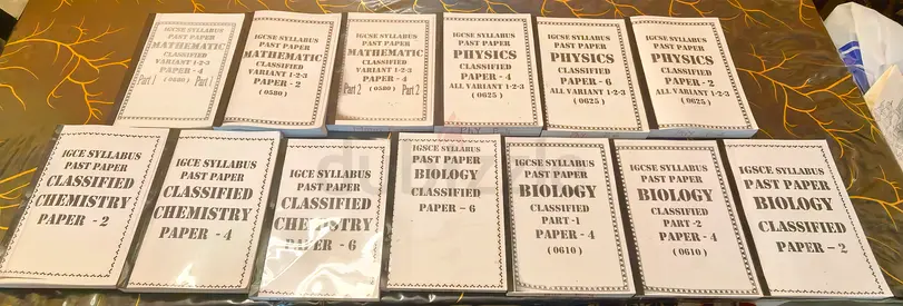 IGCSE All Past paper booklet new 2025- 2018 complete set