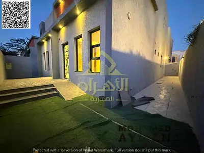 Al Yasmin area villa, includes electricity, water and air conditioning, opposite a mosque and services