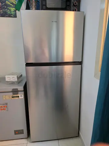 Stainless Steel Top Freezer Refrigerator - Good Condition