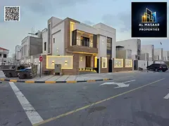 A luxurious corner unit in Al Zahia | 5 master bedrooms | Unique garden | Golden Residence