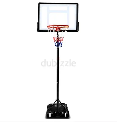 Marshal Fitness Portable Basketball Hoop with Stand  Wheels – Adjustable Height - Brand New