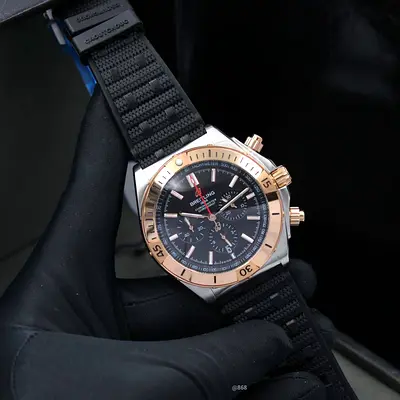 Breitling chronograph mens watch