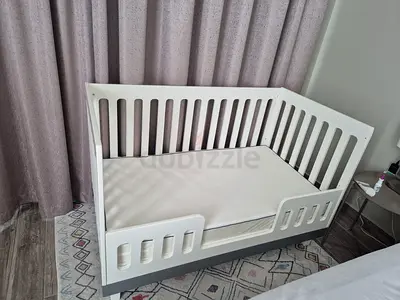 Wooden kids crib