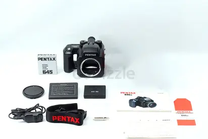 Pentax 645N, Body+45mm Lens+accessories