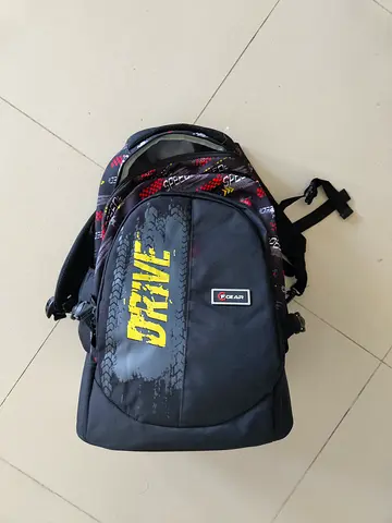 School backpack with trolley