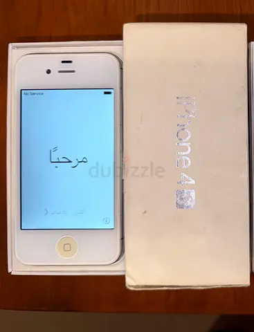 iPhone 4S White - Good Condition with Original Box