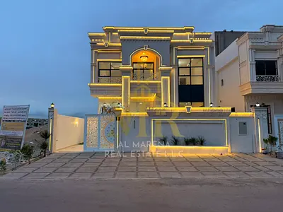 For Sale: Classic Villa in Al Helio 2, Ajman (Two Floors + Roof) - Price Includes Registration and Ownership Fees - Prime Location, Minutes from Sheik