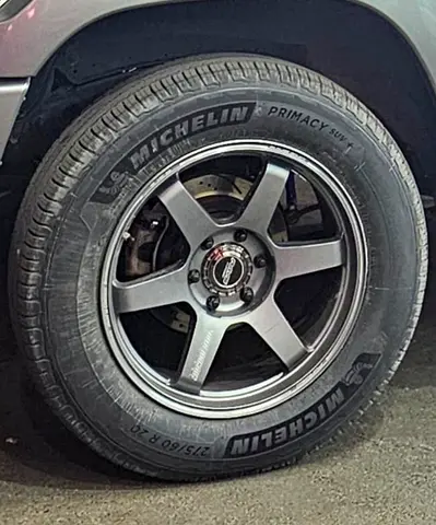 Micheline tyre,alloy wheel and spacer for nissan patrol super safari