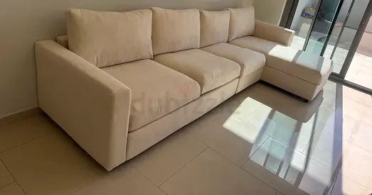 Brand new condition IKEA vimle lshape four seater sofabed with storage