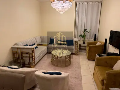 شقة غرفة وصالة مفروشة للبيع في أبراج أورينت | إطلالة على المسبح والخور والحديقة | فرصة استثمارية