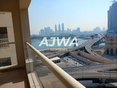 Higher floor 2 bed + Maid's room in Palm Jumeirah with sea view