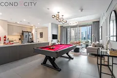 Summer Offer | Lux Pad | 3BR+M | Premium Burj &amp; Fountain View | Modern Amenities