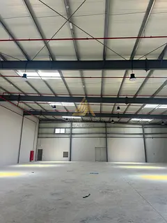 Spacious Industrial Warehouse in Al Sajaa – Prime Main Road Location-55 KW Electricity