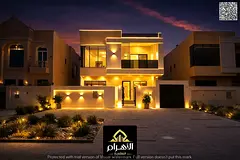 With a down payment of less than 10% | Own a luxury villa in Al Zahia, Ajman | 5 master bedrooms | C