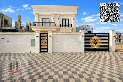 فيلا كلاسيك 5  غرف مع روف  ومساحة ارتداد امام الفيلا بسعر شامل رسوم التسجيل