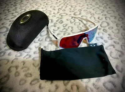Oakley Sutro Sports Sunglasses with Hard Case and Soft Pouch