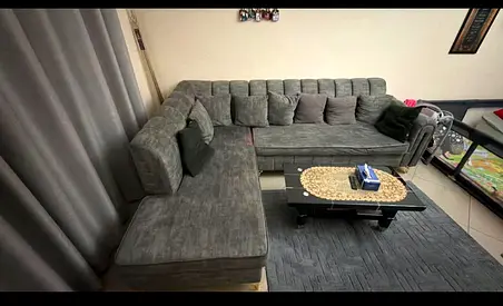 L shape sofa