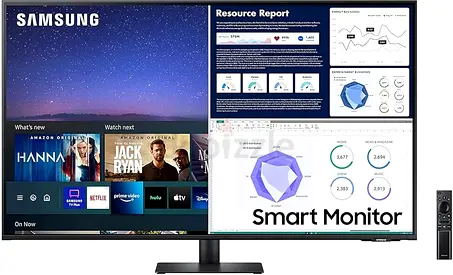 Samsung 32 Inch 4K M7 USB Type C Monitor UHD Smart Apps Tizen OS Remote