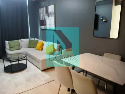 Furnished 1BR | Big Balcony | City View | Healthcare City