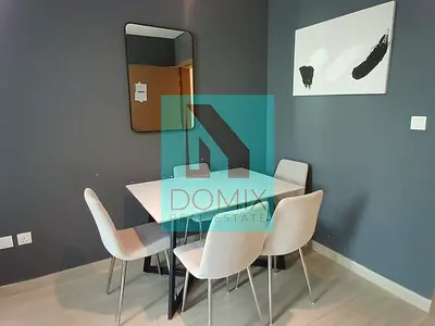 Furnished 1BR | Big Balcony | City View | Healthcare City