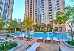 Stylish 1BR in Amna Tower | Al Habtoor City | Canal View