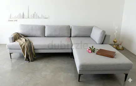 West elm brand lshape sofa