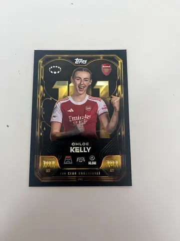 Chloe Kelly Arsenal Women Topps Football Trading Card