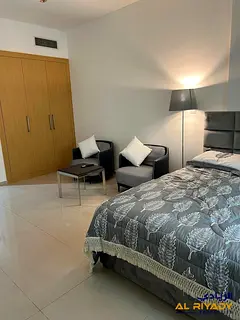 Furnished 1BR Apartment | Balcony | Community View | May Residence JVC