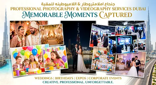 📸 Photography  Videography Services in Dubai 🎬