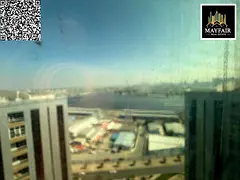 Fully furnished apartment for sale in Orient Towers, Ajman. 1,600 sq.ft, 2BR hall, maid’s room, po