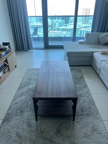 Wood Coffee Table with Simple Modern Design