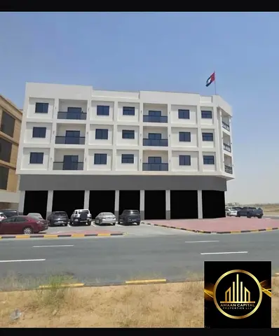 Corner residential/commercial building on the main street for sale in Al-Aliya, Ajman