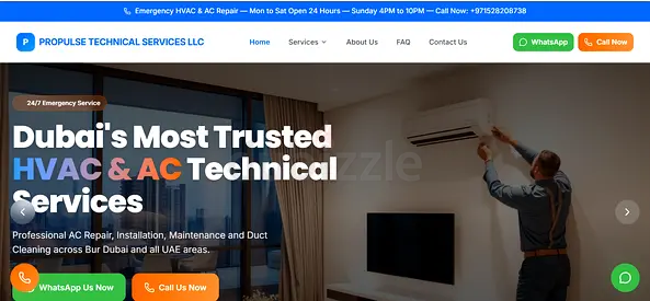 Professional Website Design Dubai — AED 1,500 — Premium Quality — AED 200/Month Maintenance