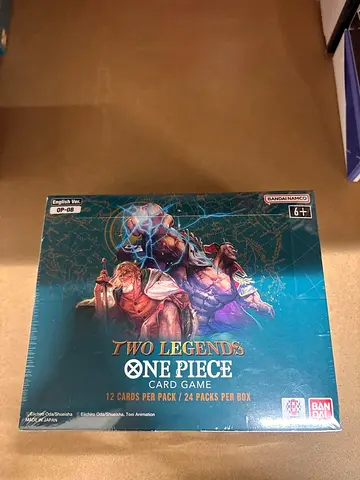 One Piece Two Legends Card Game - Sealed Booster Box (24 Packs) - OP08