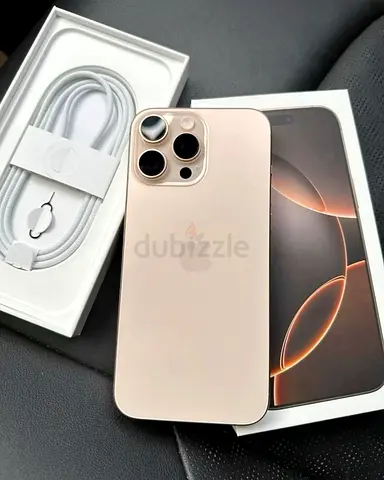 Apple iPhone 16 pro max 256gb desert titanium color